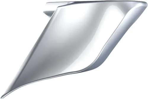 Miniatura 5 de Advanblack Barracuda - Cubiertas laterales estiradas plateadas (brillantes), paneles extendidos para Harley Touring Street Glide Road Glide Electra