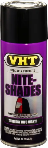Miniatura 7 de VHT SP888 Nite-Shades - Recubrimiento de cubierta de lente - Pintura en aerosol roja - Lata de aerosol de 10 onzas Rojo