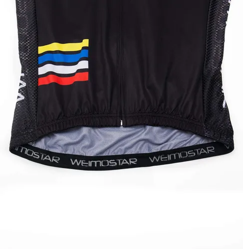 Miniatura 138 de Nuevo Pro cremallera completa hombres ciclismo Jersey manga corta Riding Shirt USA