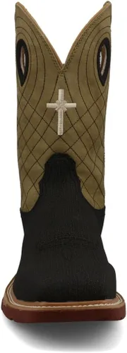 Miniatura 4 de Twisted X Mens 12" Pull On Soft Toe Western Work Boot