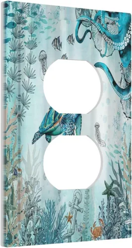 Miniatura 28 de Cubiertas Decorativas para Placas de Interruptor Abstracto Moderno de Mediados de Siglo Arco Boho Sol Dorado Hoja 1 Gang Placa de Pared Cubierta