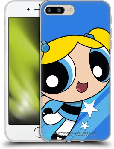 Miniatura 80 de Head Case Designs Funda de gel suave con licencia oficial de The Powerpuff Girls Blossom Graphics compatible con Apple iPhone 7 Plus/iPhone 8 Plus