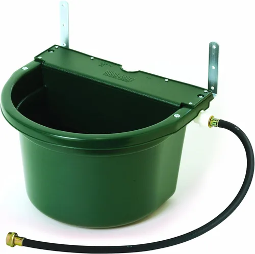 Miniatura 4 de Little Giant® DuraMate - Bebedero automático controlado por flotador, resistente y duradero, fabricado en Estados Unidos, 4 galones (rojo, 4 galones)