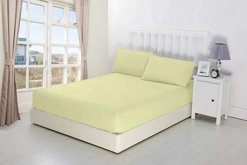 Miniatura 29 de Crown Collection Sábanas bajeras de 600 hilos, 100% algodón egipcio, 8 piezas, bolsillo profundo de 12 pulgadas con 16 fundas de almohada