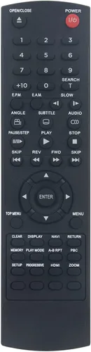 PerFascin SE-R0313(AH700497) Reemplazo de control remoto de DVD para Toshiba DVD Player SD-4200 SD-6100 SD-6100KU SD-7200KU SD-K980KU SD-K990KU