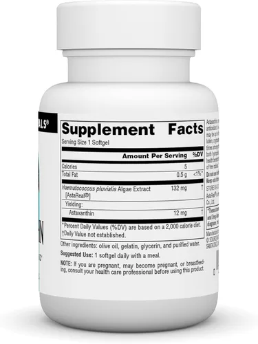 Miniatura 2 de Source Naturals Astaxantina, carotenoide antioxidante, 12 mg - 30 cápsulas blandas