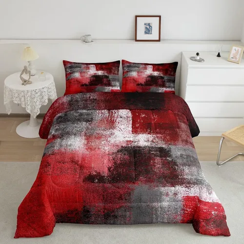 Miniatura 35 de Erosebridal Juego de ropa de cama turquesa tamaño individual para niños y niños, color verde azulado y gris degradado para niñas y adultos, relleno