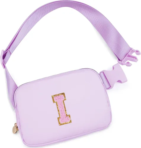 Miniatura 40 de Bolsa de cinturón para niñas y mujeres, bolsas cruzadas, riñonera, riñonera personalizada, Negro, Small