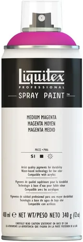 Miniatura 39 de Liquitex - Spray de pintura profesional, 12 onzas (400 ml), tono rojo cadmio profundo Tono profundo rojo cad