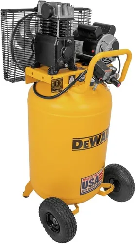 Miniatura 4 de DEWALT Compresor de aire vertical de 30 galones, 2 HP, de una sola etapa, transmisión por correa con lubricación de aceite, 175 PSI máximo