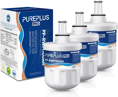Miniatura 10 de PUREPLUS Filtro de agua de repuesto para refrigerador DA29-00003G, DA29-00003B, DA29-00003F, DA29-00003A, Aqua-Pure Plus, HAFCU1, HDX FMS-1