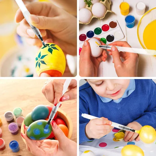 Miniatura 5 de UPINS Juego de 12 bolígrafos de pincel de acuarela para marcadores de pintura de acuarela