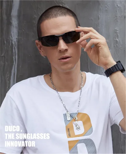 Miniatura 8 de Duco - Gafas de sol deportivas polarizadas para hombre con protección UV 8177s