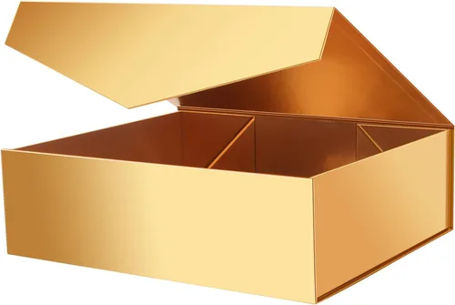 Miniatura 14 de Caja de regalo negra con ventana, caja de regalo magnética transparente para regalo, caja de propuesta de padrino de boda (10.5 x 7.5 x 3 pulgadas)