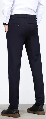 Miniatura 2 de Plaid&Plain Men's 4-Way Flex Stretch Slim Fit Dress Pants