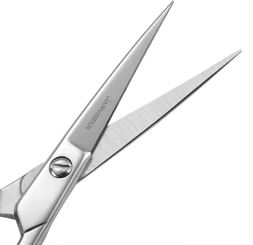 Miniatura 4 de JARVISTAR Paquete de 2 tijeras de tela resistentes: acero inoxidable, cuchillas afiladas para bordar, costura de tela, artesanía en cuero