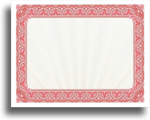 Miniatura 5 de Papel de certificado grueso y pesado en blanco, paquete de 100 hojas, 8.5 x 11 pulgadas, certificado liso para impresora (borde dorado)