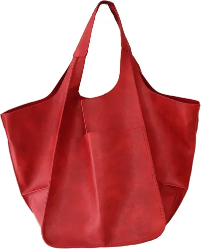 Miniatura 8 de KlaOYer - Bolso de mano de cuero de gran capacidad, bolso de trabajo, bolso hobo de piel sintética, bolso de mano y bandolera grande, bolso de viaje