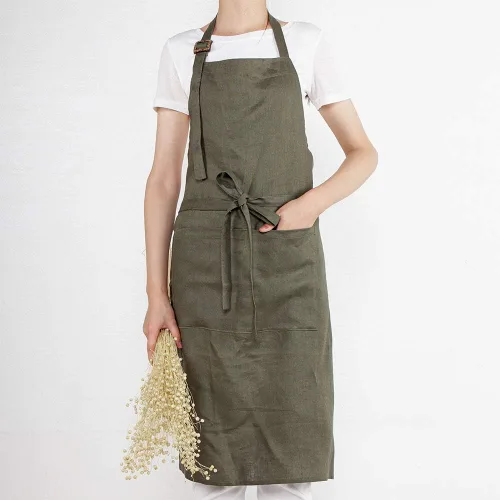 Miniatura 10 de ATLINIA 100% Linen Apron Parent