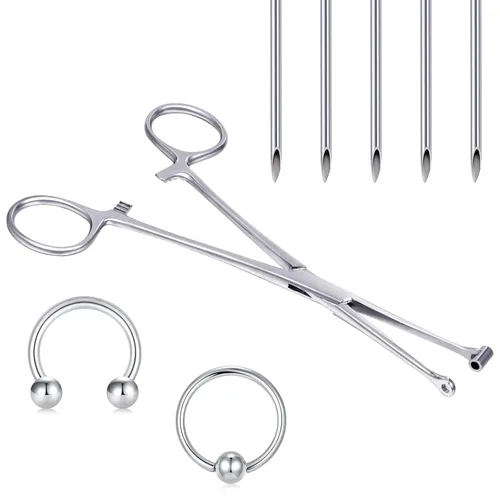 Miniatura 16 de DJCIW Alicates de gran resistencia para abrir anillos de calibre grande, herramienta versátil para perforación de joyas, cuentas cautivas, segmento