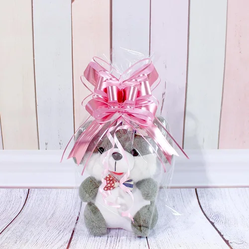 Miniatura 8 de WEWILUCK Lazos de regalo para regalos, lazos rosas para envolver regalos, lazos de regalo con cinta para bodas, despedidas de soltera y decoración