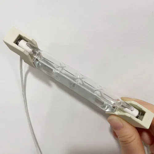 Miniatura 6 de 2 bombillas halógenas R7S 120V T3 78MM regulables 100 W tipo J base R7S blanco cálido 2700 K doble extremo halógeno para trabajo, luces de paisaje
