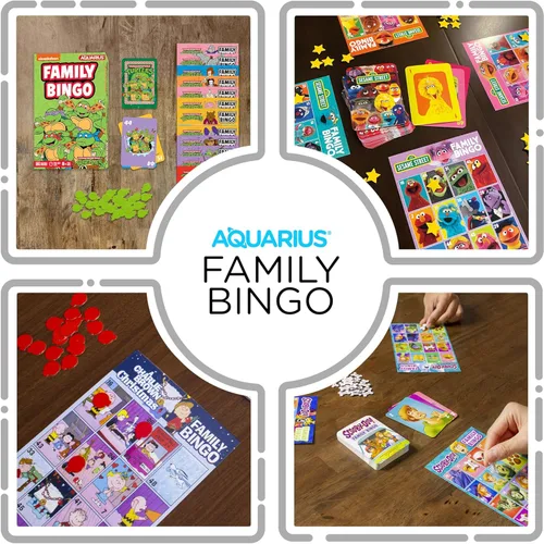 Miniatura 4 de Aquarius Teenage Mutant Ninja Turtles Juego de bingo – Juego de fiesta familiar con licencia oficial para edades de 8 años en adelante, 2 – 18