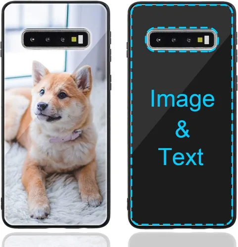 Miniatura 225 de Funda de teléfono personalizada para Samsung Galaxy S22+ / S22 Plus 5G, funda de TPU suave de vidrio templado antiarañazos personalizada con foto