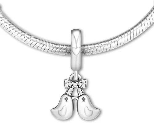 Miniatura 5 de CKK - Abalorios de plata de ley 925 para pulseras y collares, accesorios de joyería