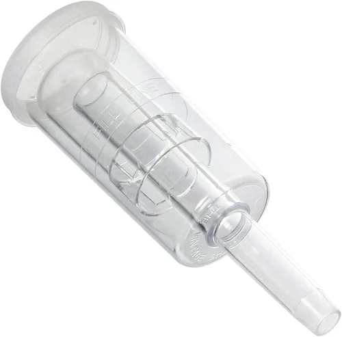 Miniatura 5 de FastRack Fermentador de vino de vidrio con esclusa, incluye tapón de goma y cierre de aire, con capacidad de 1 galón, transparente (B00BEYREIW), 1