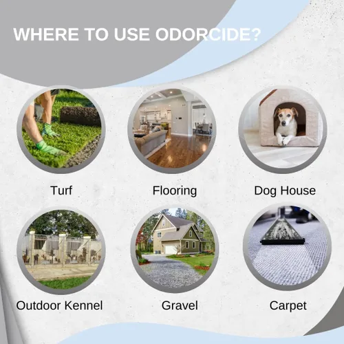 Miniatura 5 de Odorcide Odormed - Concentrado eliminador de olores - Eliminador de olores para mascotas para olores fuertes en pisos, paredes, jaulas y más