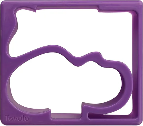 Tovolo Hippo & Alligator - Moldeador de sándwich apto para niños, apto para lavavajillas