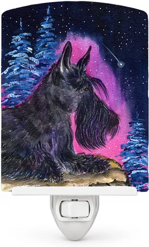 Miniatura 43 de Tesoros de la Caroline Noche estrellada Chihuahua Luz, 6" x 4," Multicolor Chihuahua 08