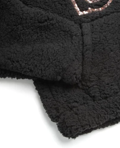 Miniatura 3 de bebe Sudadera para niña - Sudadera con capucha de forro polar Sherpa (7-16)