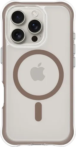 Miniatura 28 de ORNARTO Air Case para iPhone 16 Pro Max Transparente, Compatible con MagSafe, Funda de Protección contra Caídas de Grado Militar con Air-Pink Rosa