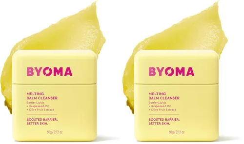 Miniatura 11 de BYOMA Bálsamo Limpiador Facial Derretible - Bálsamo Limpiador Suave como Mantequilla para Reparación de la Barrera Cutánea - Limpiador Facial