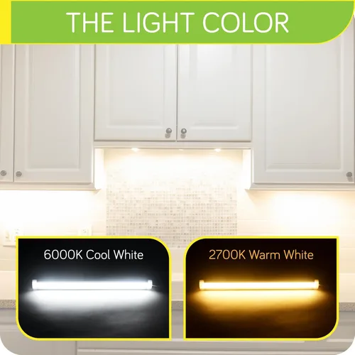 Miniatura 5 de Barra de luz LED para debajo del gabinete, luz de barra de 12 pulgadas para encimera de cocina, pantalla de colección, iluminación de acento