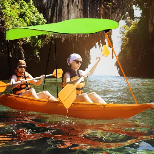 Miniatura 7 de KUUQA Toldo para kayak y canoa para una sola persona