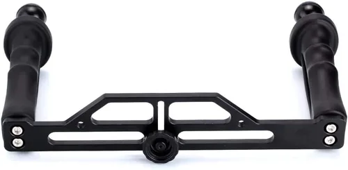 Miniatura 4 de Bandeja estabilizadora de luz de video subacuática, bandeja de aluminio ligera para GoPro OSMO y cualquier otra cámara con orificio de tornillo