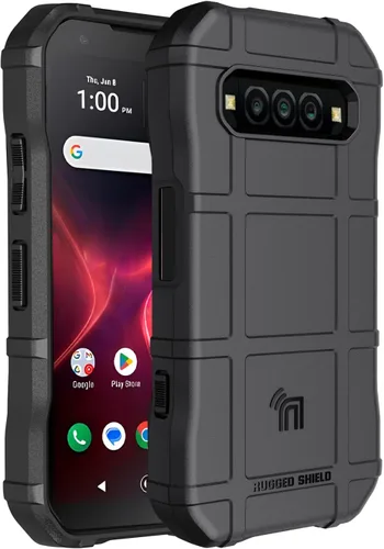 Miniatura 6 de Nakedcellphone Serie Special Ops compatible con Kyocera DuraForce Pro 3, funda protectora resistente contra huellas, textura de agarre mate