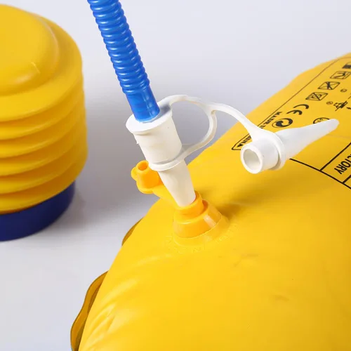 Miniatura 5 de Bomba de bola de yoga, bombas de ejercicio, prensa manual de pie, inflador de aire con clavija de enchufe, kit adaptador de tapón para deportes