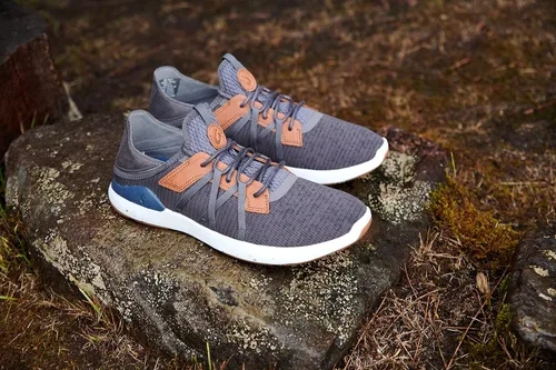 Miniatura 7 de OLUKAI Mio Li - Zapatos deportivos para hombre, malla ligera y transpirable, suela de goma de ajuste cómodo y agarre húmedo, Eyestays de cuero