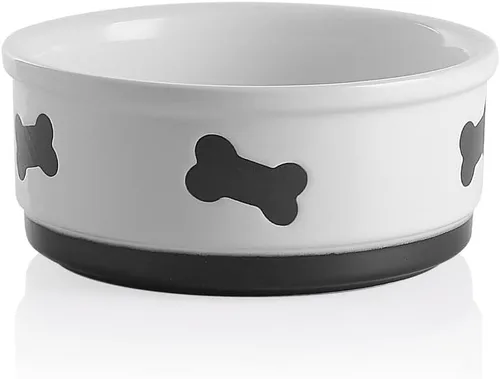 Miniatura 20 de Sweejar Cuencos de Cerámica para Perros, Plato de Comida para Perros Pequeños y Gatos, Cuenco de Porcelana Resistente para Mascotas para Comida