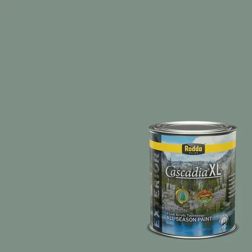 Miniatura 6 de Rodda Paint CASCADIA XL - Pintura satinada e imprimación para exteriores en uno, cuarto de galón, Annabel