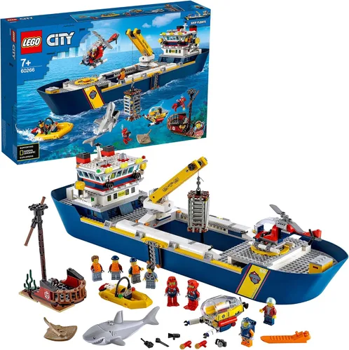 LEGO 60266 Ciudad Océanos El barco de exploración del océano