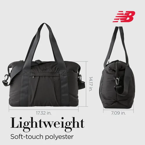 Miniatura 5 de Concept One New Balance - Bolsa de viaje mediana para mujer con asas de transporte y correa para el hombro