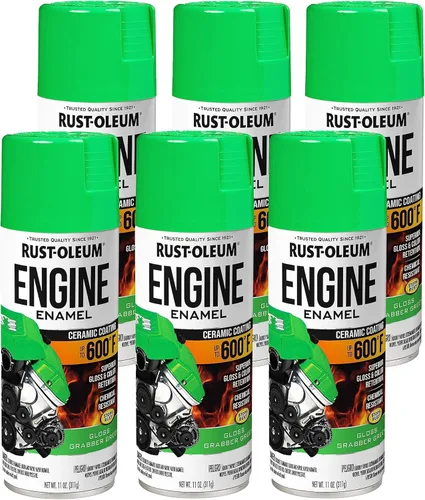 Miniatura 7 de Rust-Oleum 366437 Pintura en aerosol de esmalte para motor, 11 oz, Cast Coat Iron, (paquete de 1)