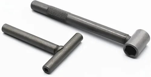Miniatura 5 de Llave de reparación de tornillo de válvula de motor de válvula de scooter de motocicleta, herramienta de ajuste de agujero hexagonal cuadrado