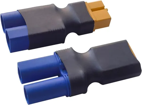 Miniatura 5 de 2 pares EC5 a XT60 conector macho XT60 a hembra EC5 adaptador, adaptador hembra XT60 a macho EC5 sin cables conectores compatibles con RC FPV Drone