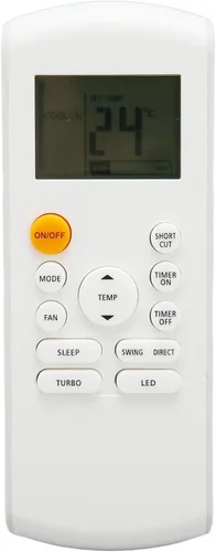 Miniatura 2 de Control remoto de aire acondicionado, control remoto universal de CA, repuesto de retroiluminación LED para RG57B1 RG57B2 RG57B RG57 RG57A RG57A6